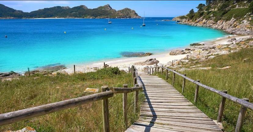 Appartamento Ático en Moaña- Playa A Xunqueira Esterno foto